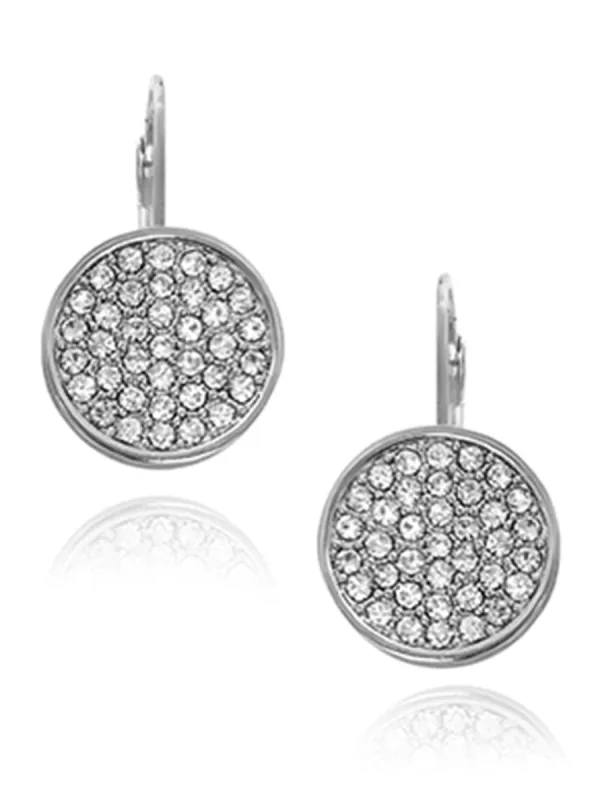 Pave Lever Back Earrings sold by Lord & Taylor