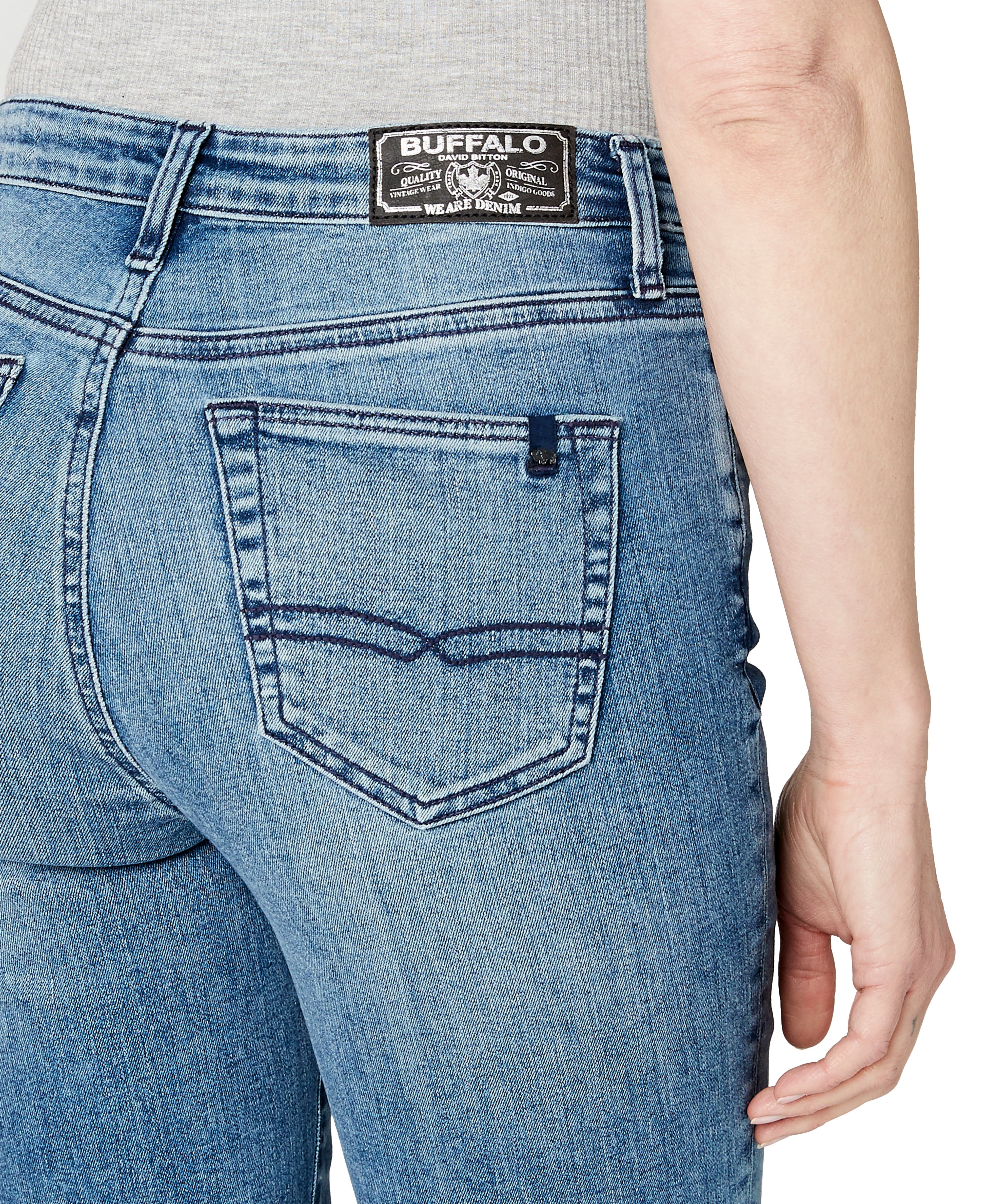Queen Mid Rise Bootcut Jeans sold by Lord & Taylor product image thumbnail 4