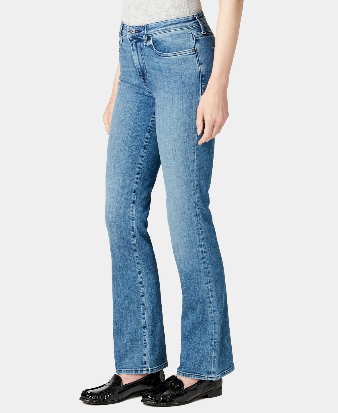 Queen Mid Rise Bootcut Jeans sold by Lord & Taylor product image thumbnail 2
