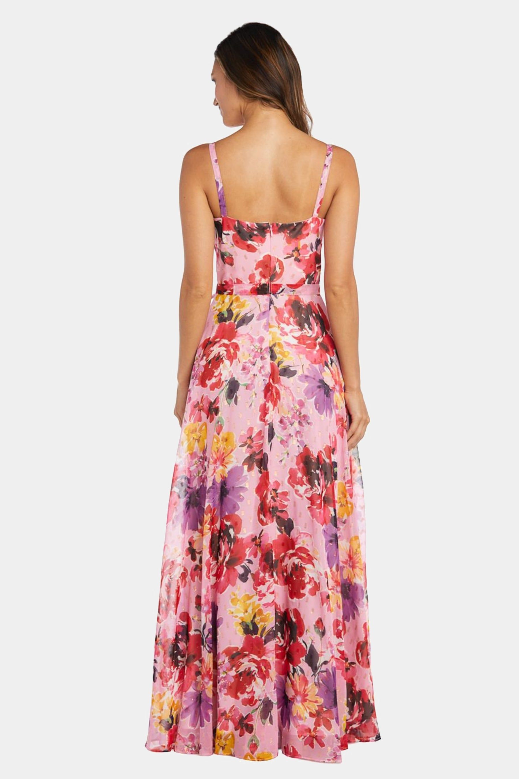 Floral Tie-Waist Mock-Wrap Dress sold by Lord & Taylor product image thumbnail 3