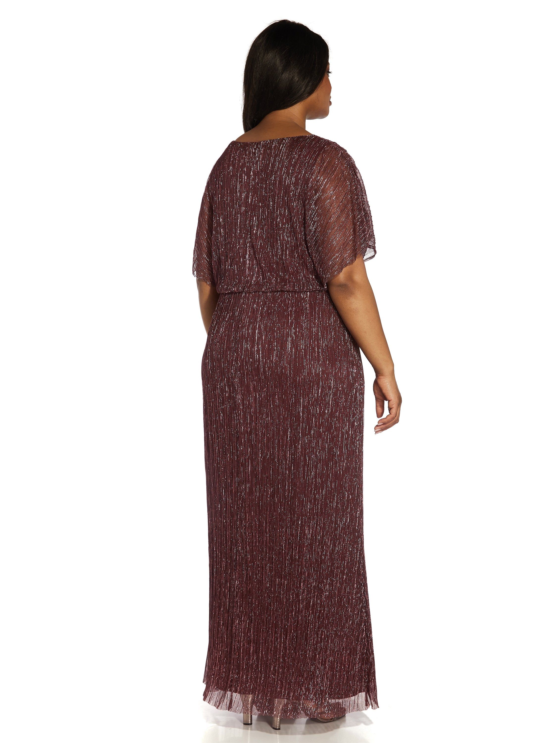 Metallic Blouson Gown sold by Lord & Taylor product image thumbnail 2