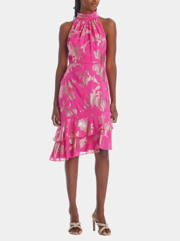 Foiled Chiffon Dress sold by Lord & Taylor