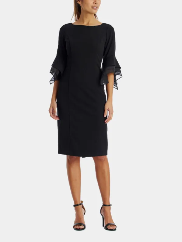 Crepe Bell Sleeve Cocktail Dress sold by Lord & Taylor