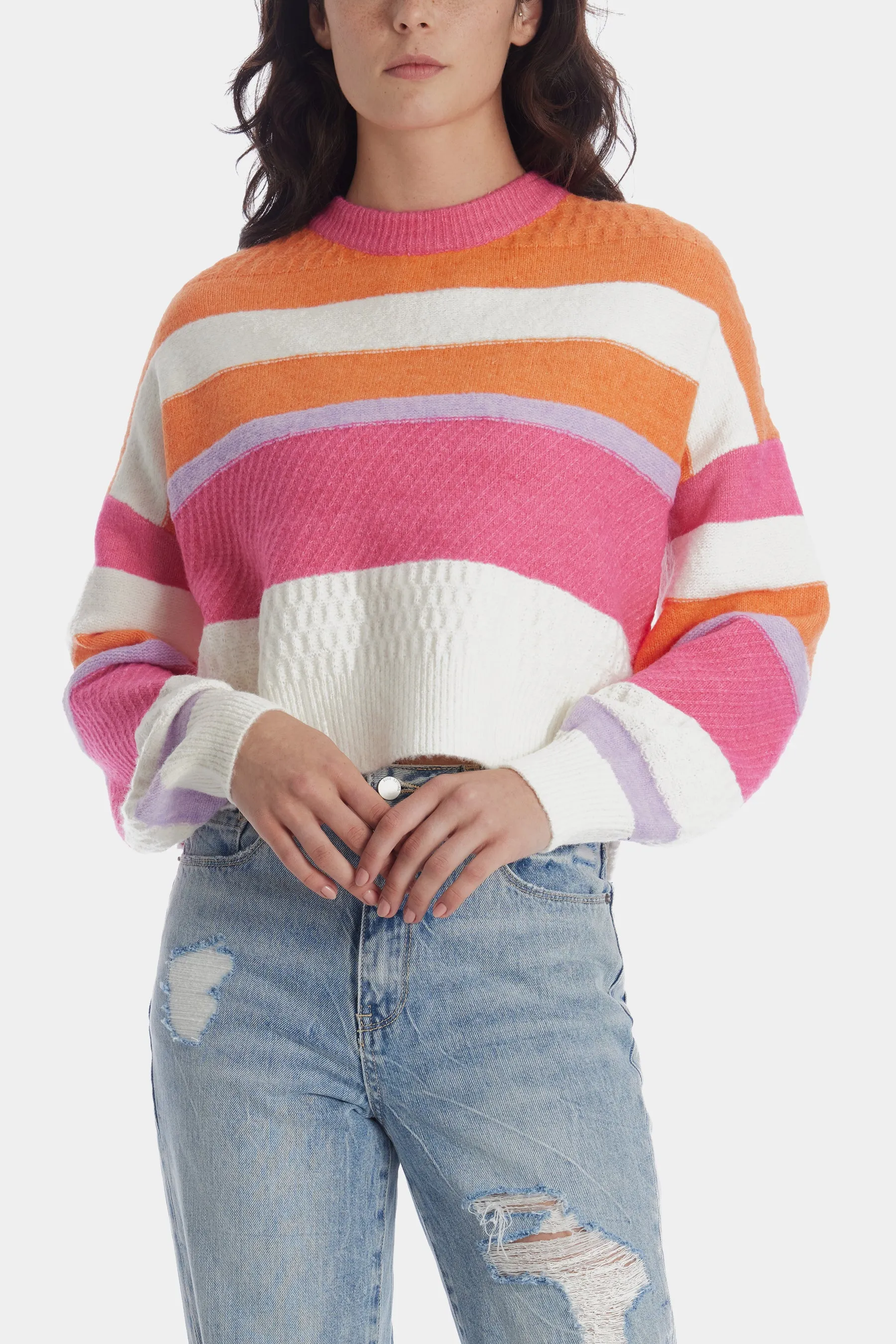 Georgie Stripe Sweater sold by Lord & Taylor product image thumbnail 4