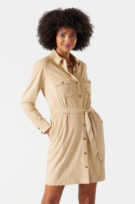 Salina Sands Long Sleeve Shirt Dress sold by Lord & Taylor