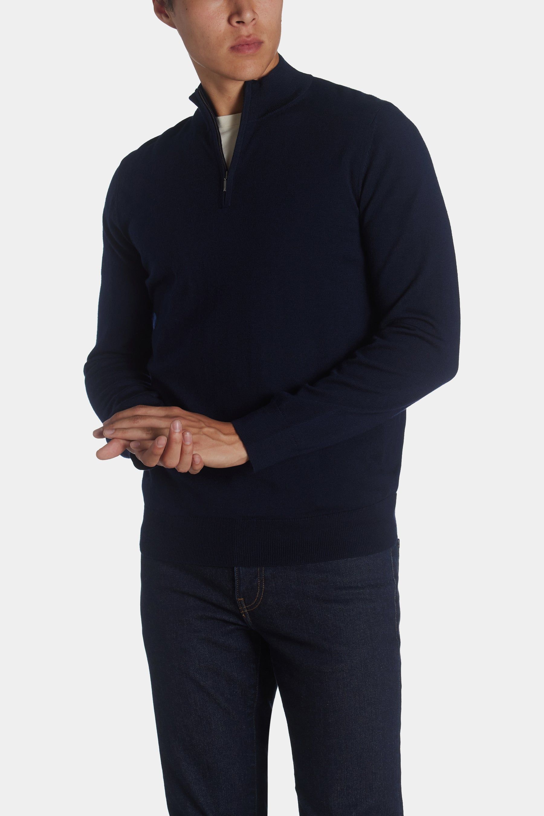Cashmere Button Neck Jumper sold by Lord & Taylor product image thumbnail 2