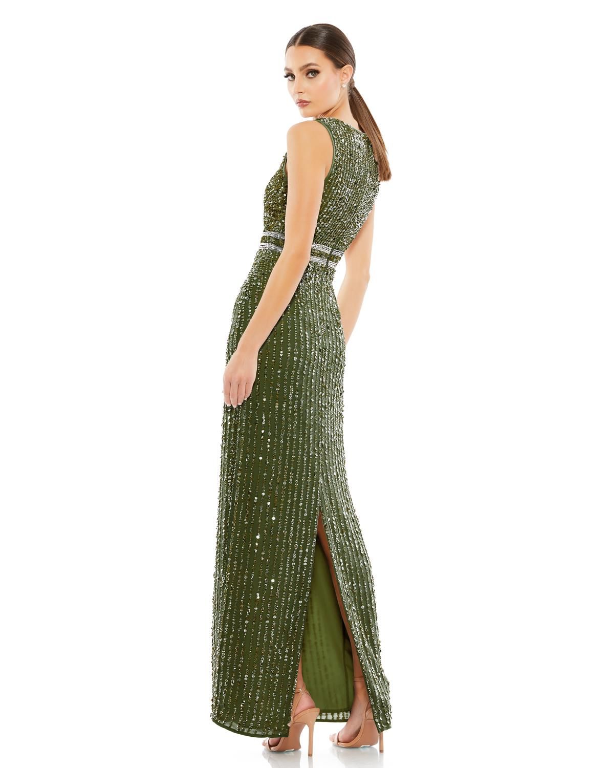 Sequin Column Gown sold by Lord & Taylor product image thumbnail 2