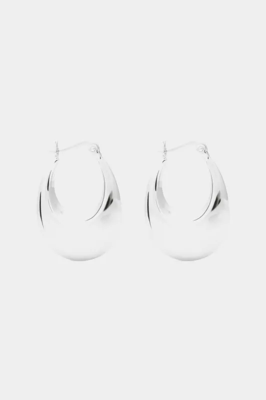 Sterling Silver Hoop Earrings sold by Lord & Taylor