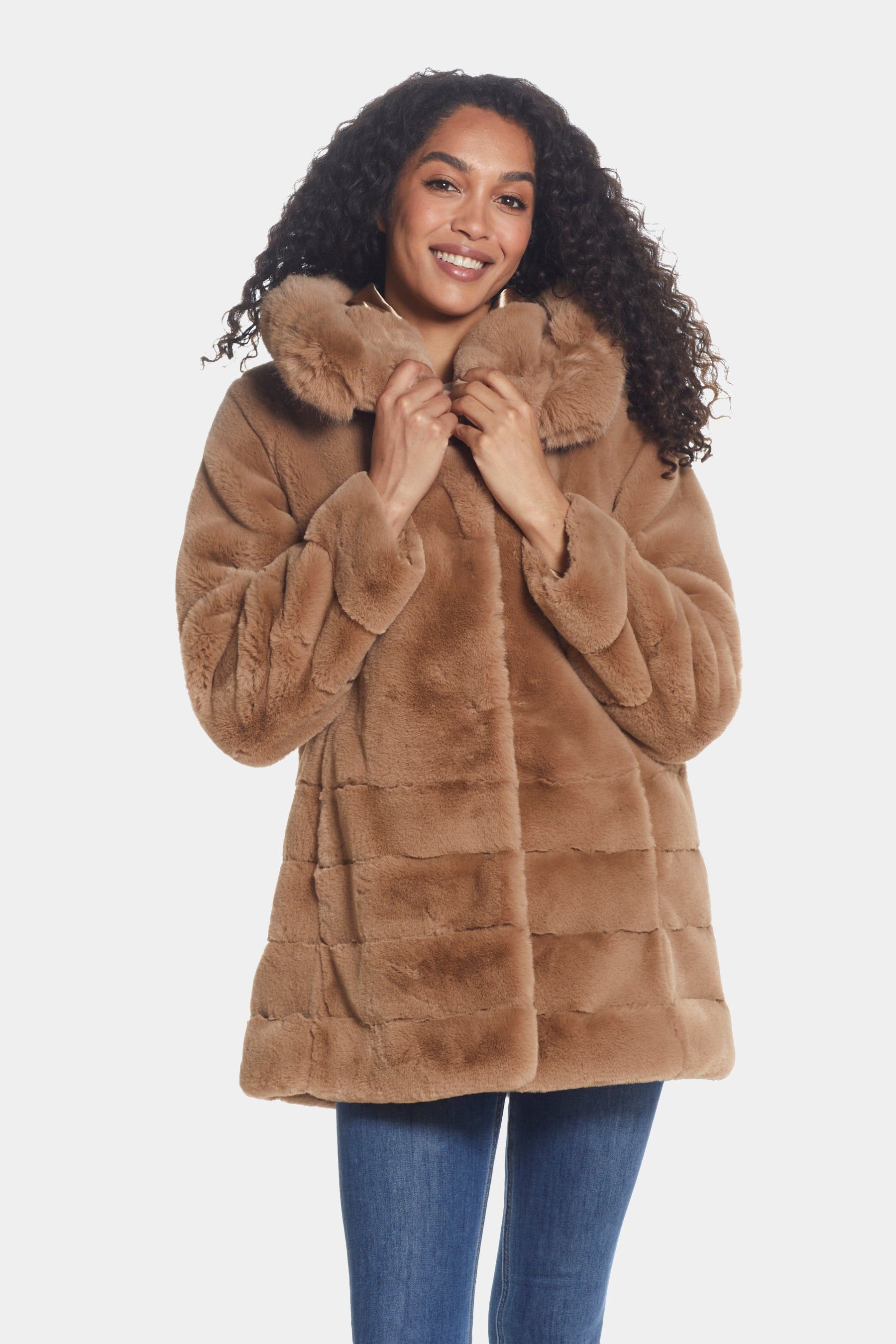 Faux Fur Teddy Coat sold by Lord & Taylor