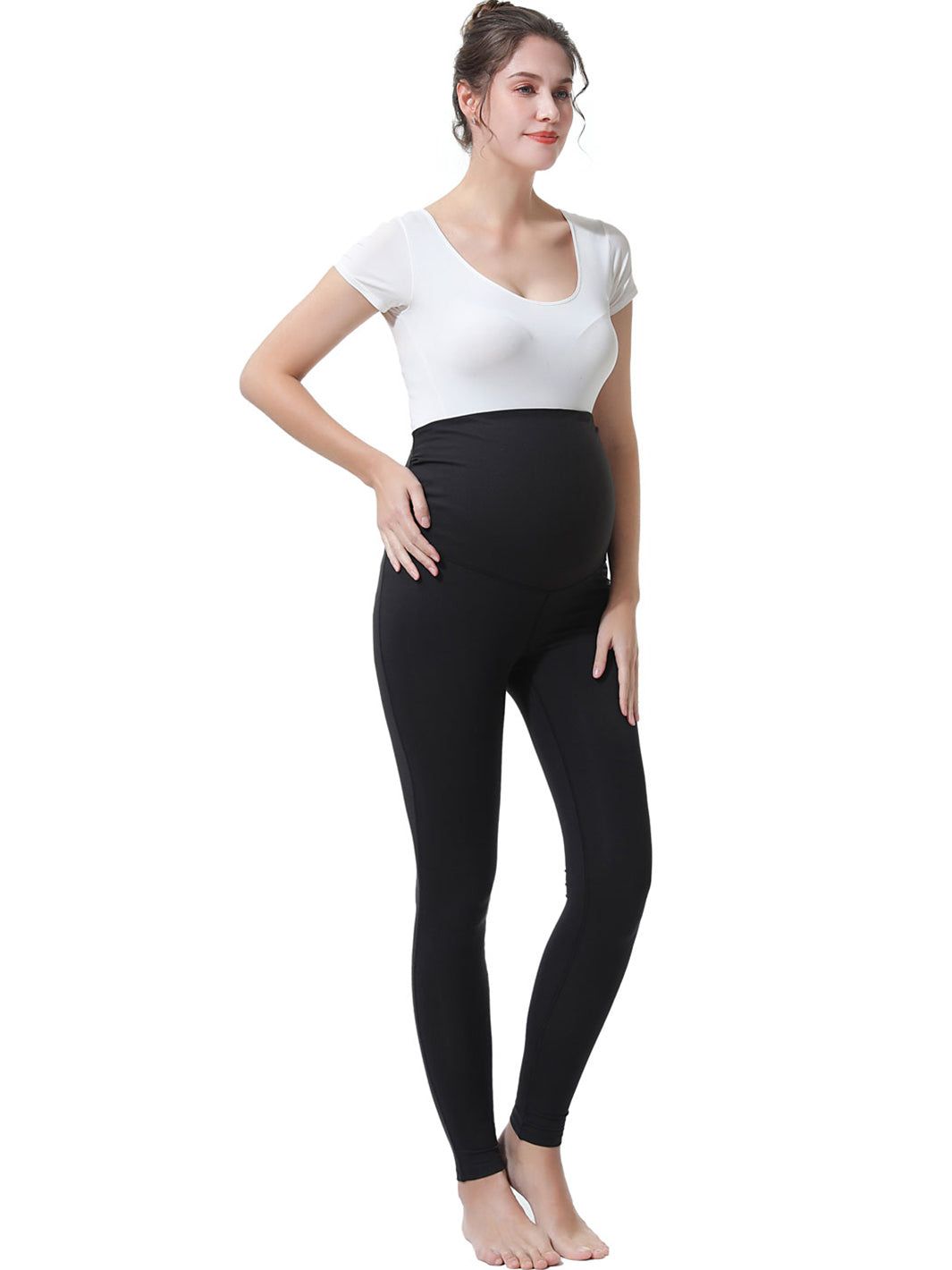 Fey Daily Essential Maternity Leggings sold by Lord & Taylor product image thumbnail 2