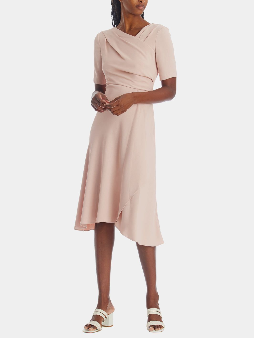 Soft Draped A-Line Dress sold by Lord & Taylor product image thumbnail 7