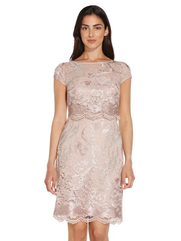 Pop Over Lace Dress sold by Lord & Taylor