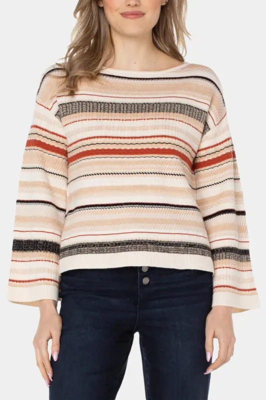 Boat Neck Striped Sweater sold by Lord & Taylor