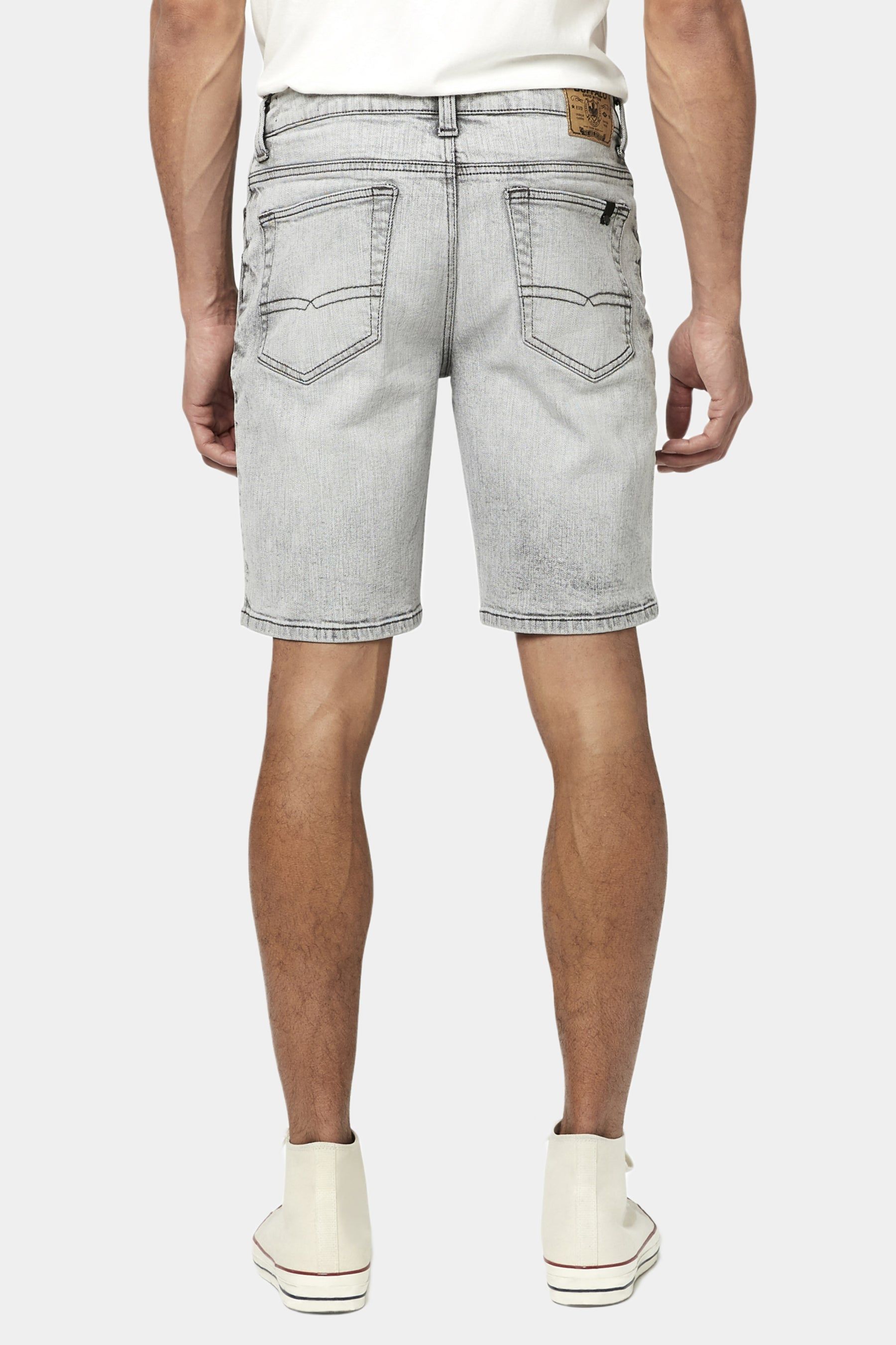 Relaxed Straight Dean Acid Creased Shorts sold by Lord & Taylor product image thumbnail 6