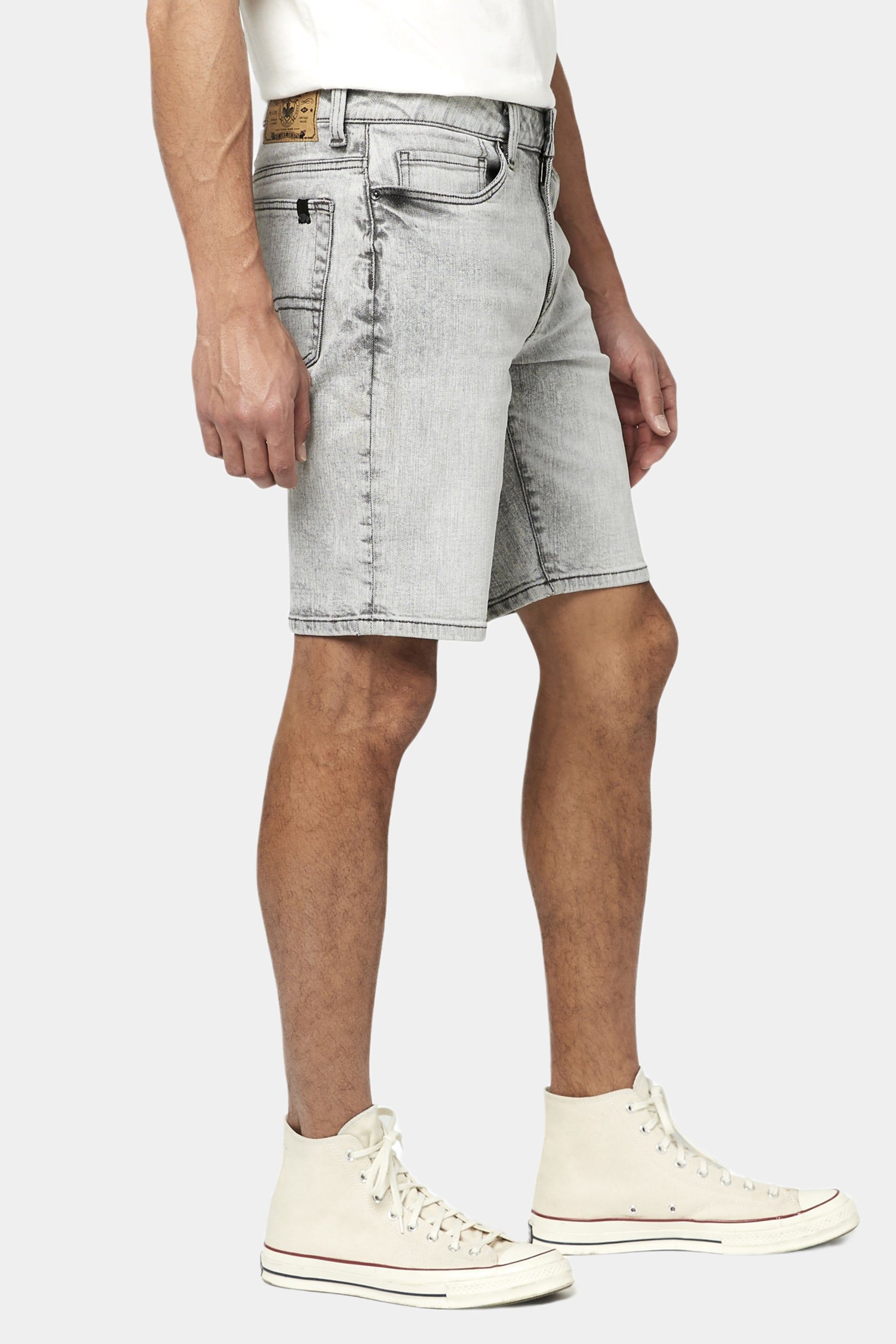 Relaxed Straight Dean Acid Creased Shorts sold by Lord & Taylor product image thumbnail 3