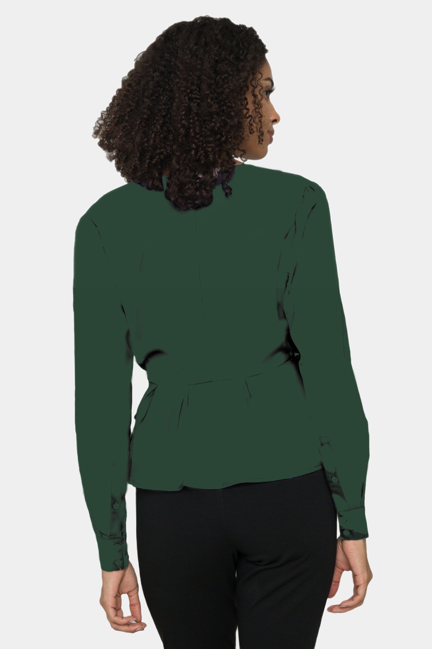 Elise Floral-Print Tie Long Sleeve Blouse sold by Lord & Taylor product image thumbnail 2