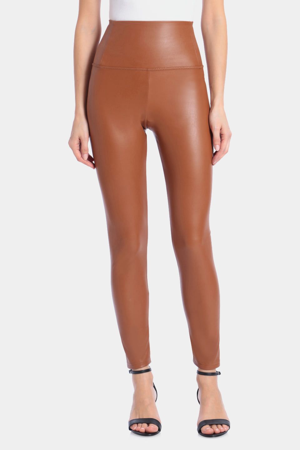 Faux Leather Liquid Leggings sold by Lord & Taylor