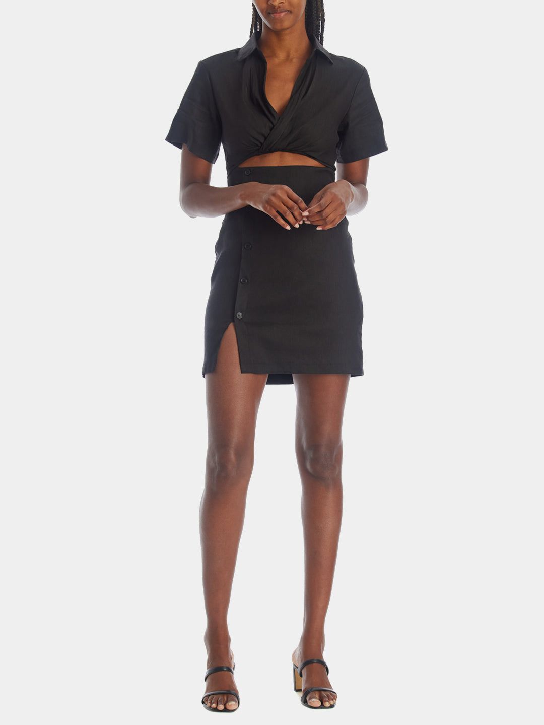 Fresca Collared Cutout Dress sold by Lord & Taylor product image thumbnail 6