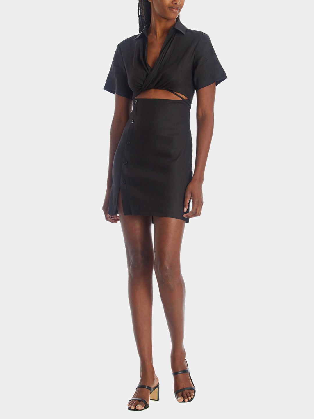 Fresca Collared Cutout Dress sold by Lord & Taylor