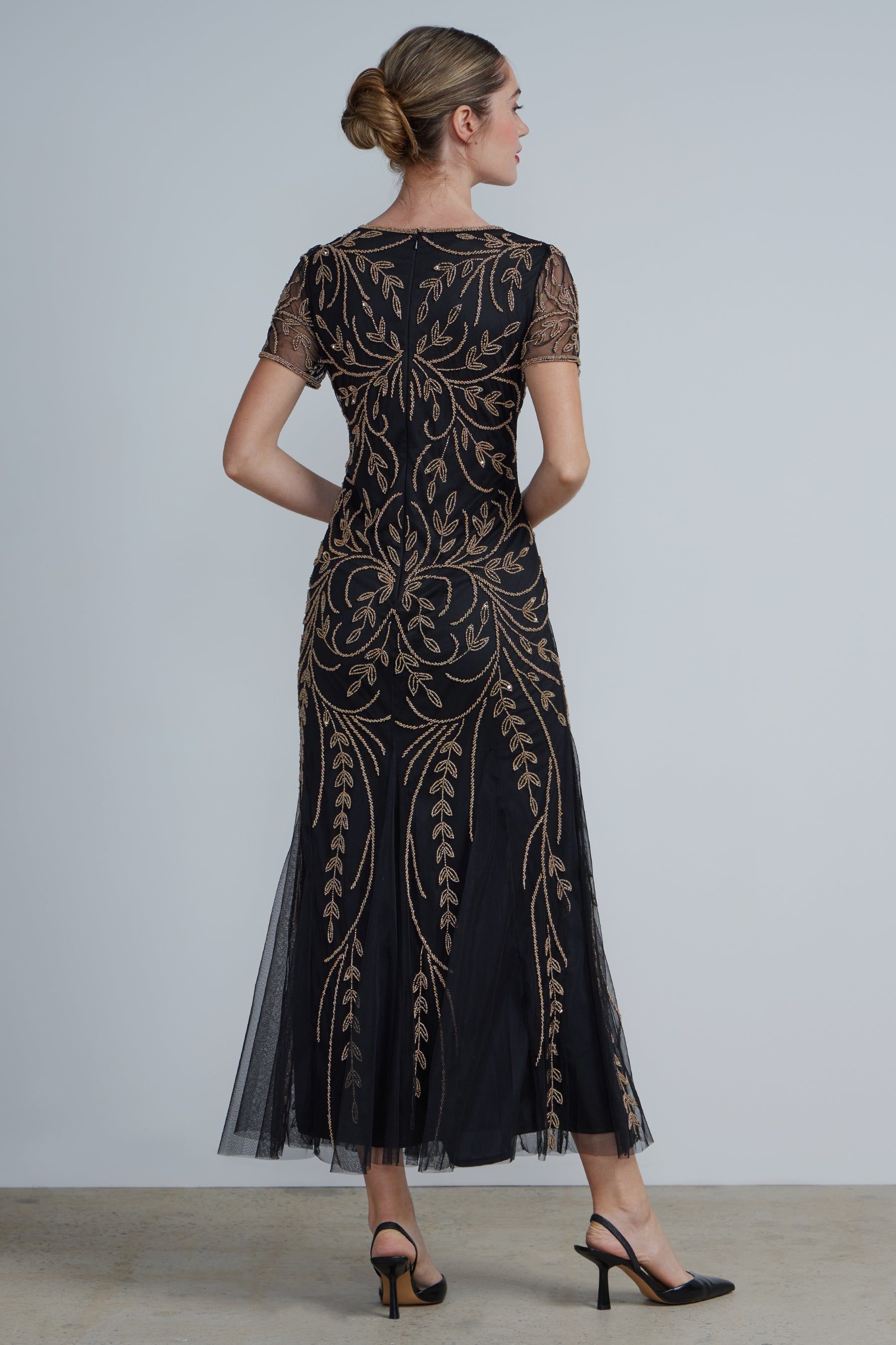 Long Beaded Dress sold by Lord & Taylor product image thumbnail 5