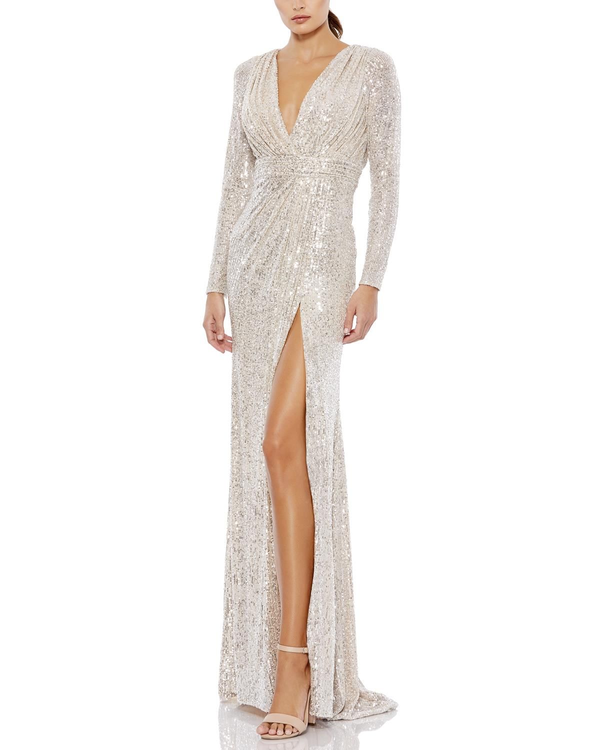 V-Neck Gown sold by Lord & Taylor product image thumbnail 19