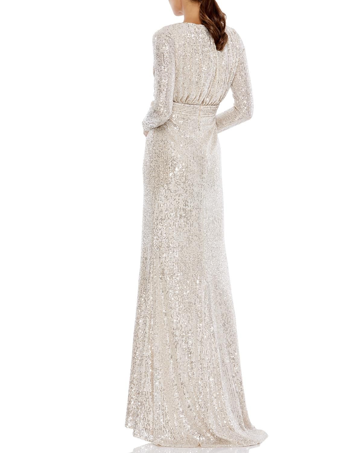 V-Neck Gown sold by Lord & Taylor product image thumbnail 15