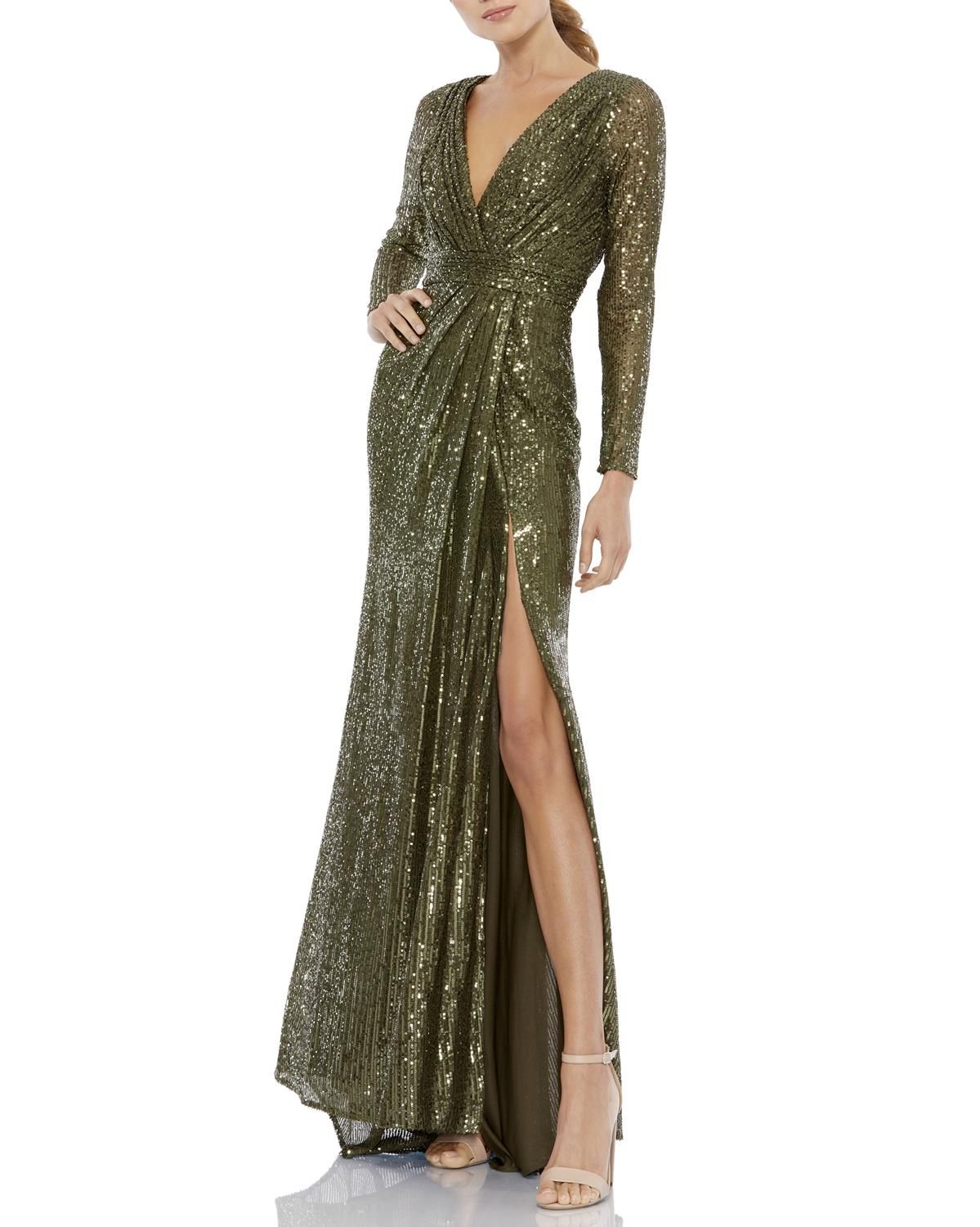 V-Neck Gown sold by Lord & Taylor product image thumbnail 10