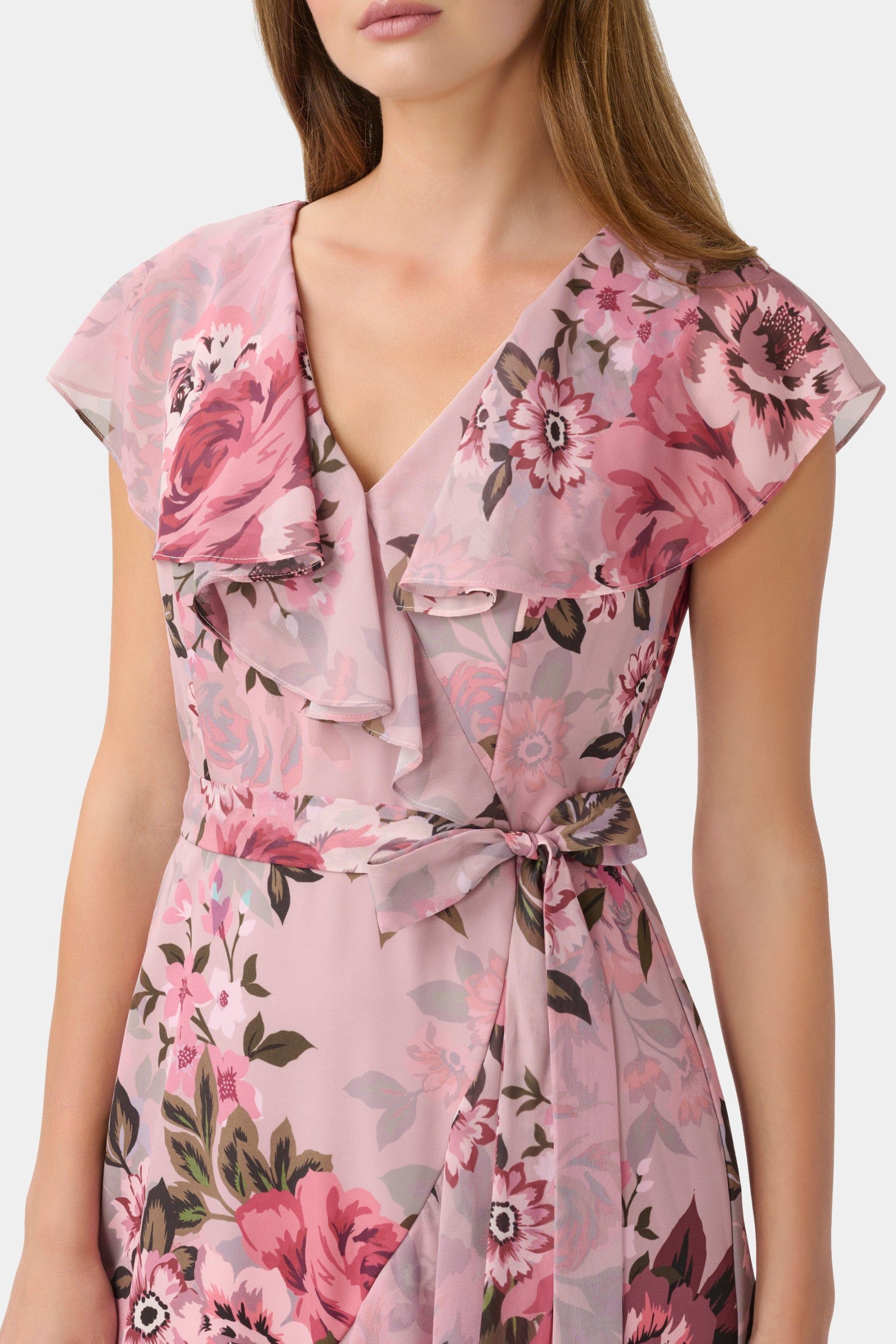 Floral Printed Wrap Dress sold by Lord & Taylor product image thumbnail 3