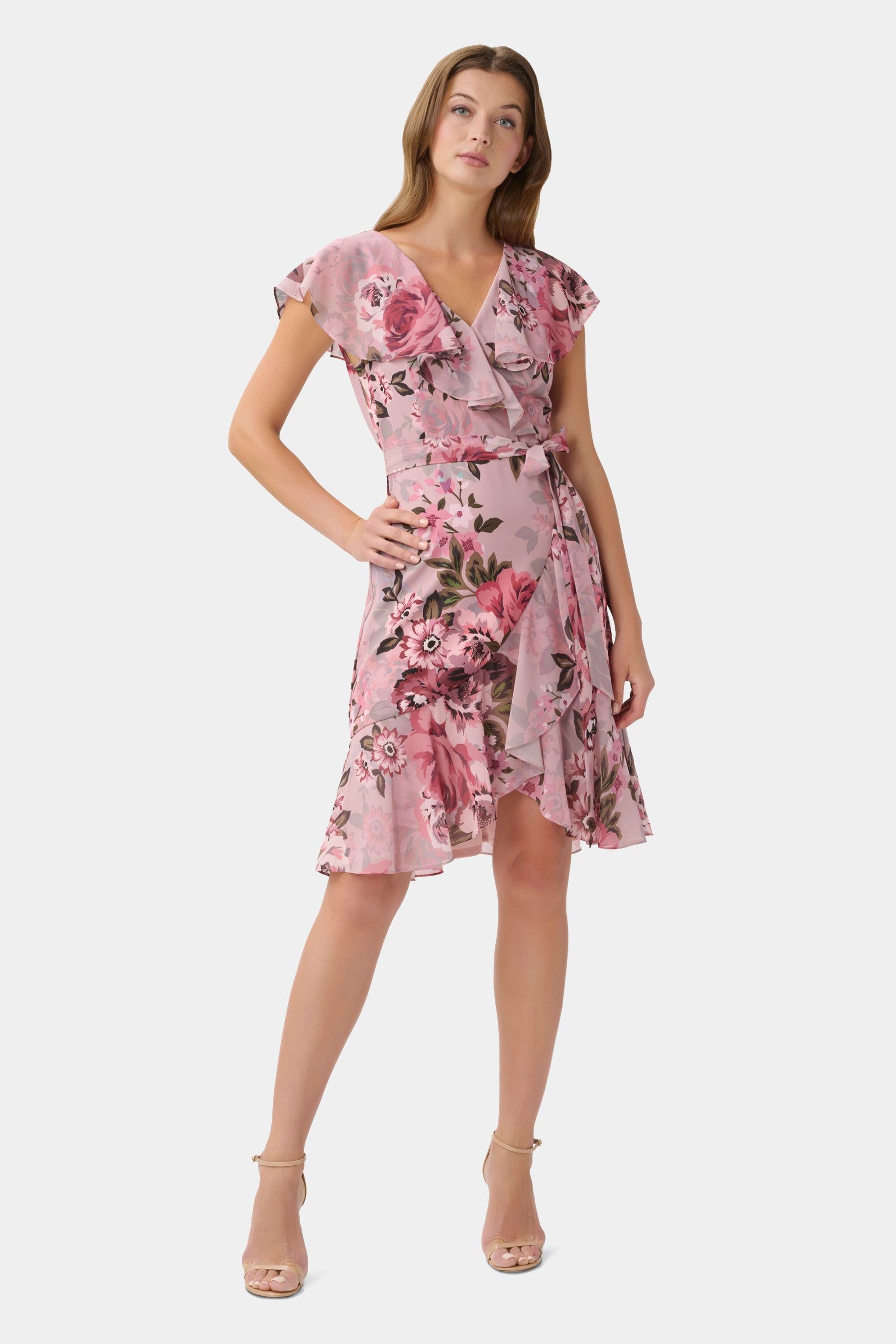 Floral Printed Wrap Dress sold by Lord & Taylor