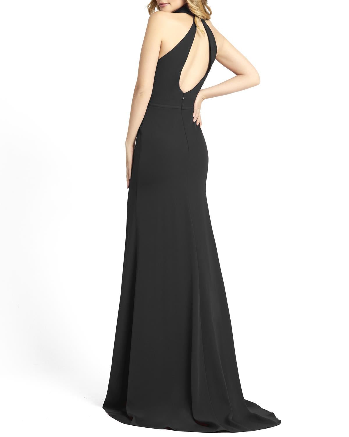 Halter Jersey Gown sold by Lord & Taylor product image thumbnail 2