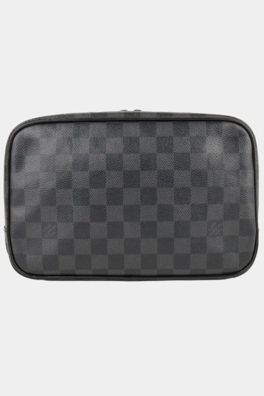 Toiletry Gm Damier Graphite Pouch sold by Lord & Taylor