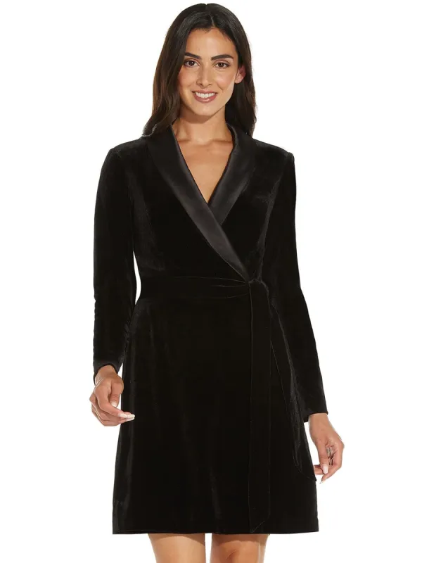 Velvet Tuxedo Dress sold by Lord & Taylor