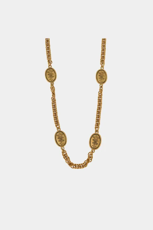 CC Logo Long Necklace sold by Lord & Taylor