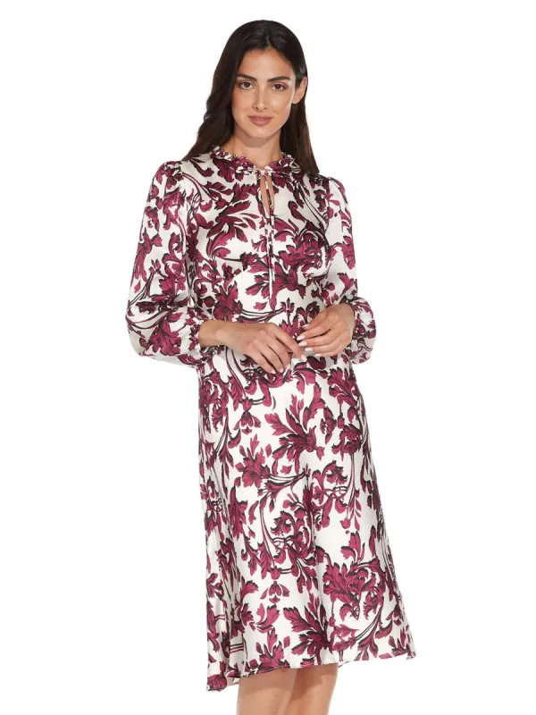 Scroll Printed Bias Dress sold by Lord & Taylor