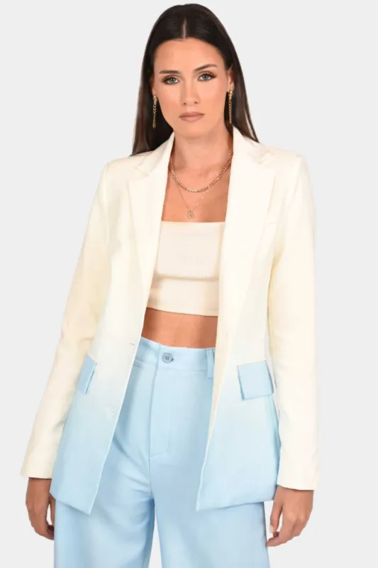 Ombre You Say Blazer sold by Lord & Taylor
