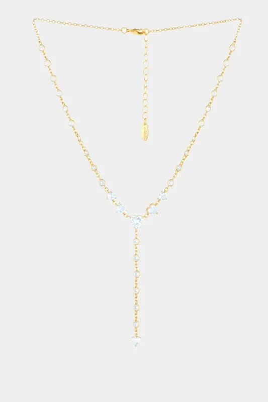 Queen Of Hearts Crystal Lariat Necklace sold by Lord & Taylor