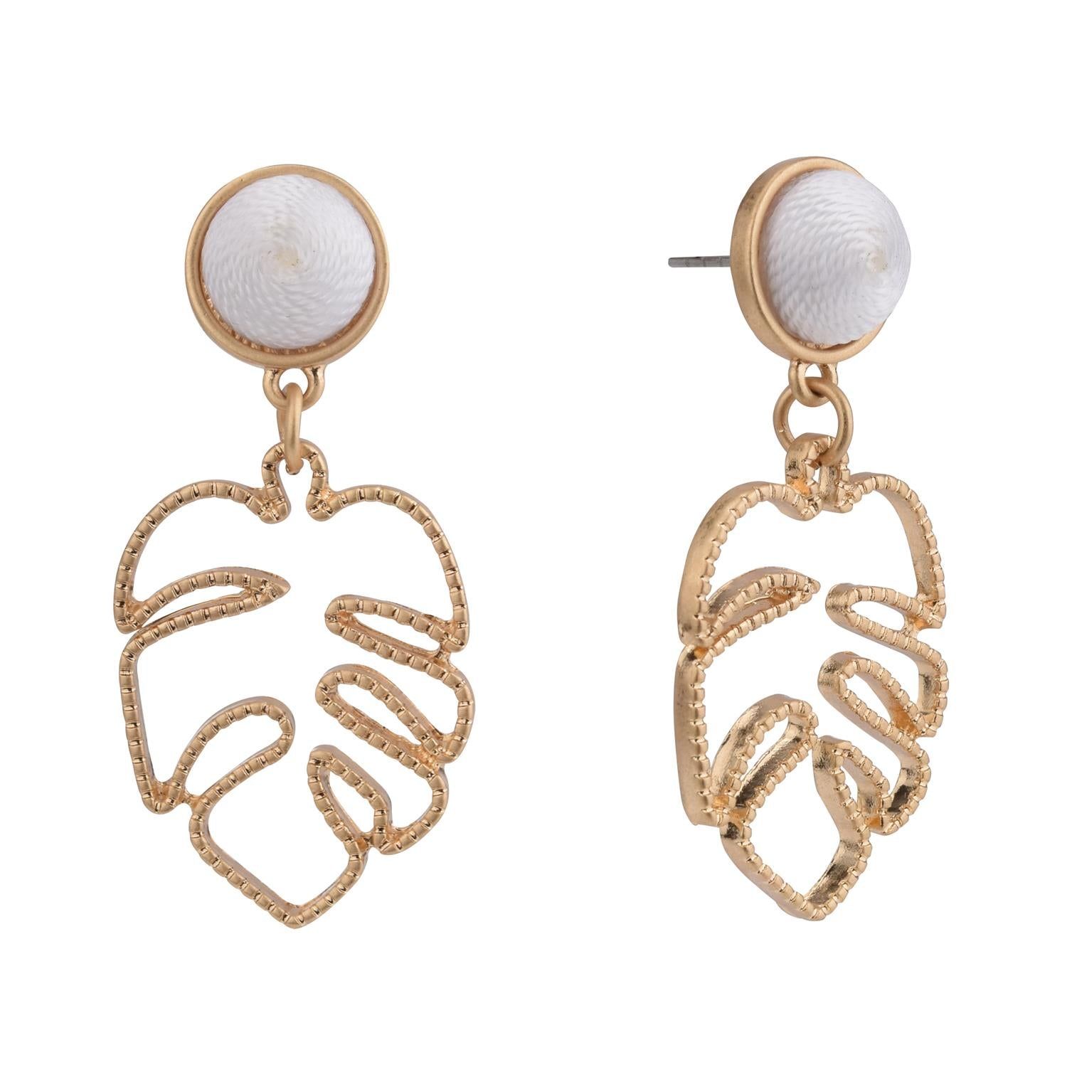 Leaf Drop Earrings sold by Lord & Taylor product image thumbnail 3