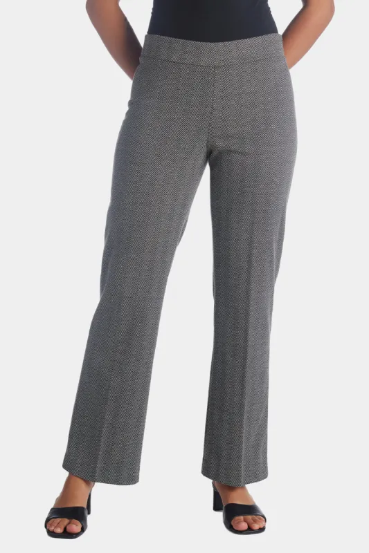 Herringbone Pull On Wide Leg Pant sold by Lord & Taylor
