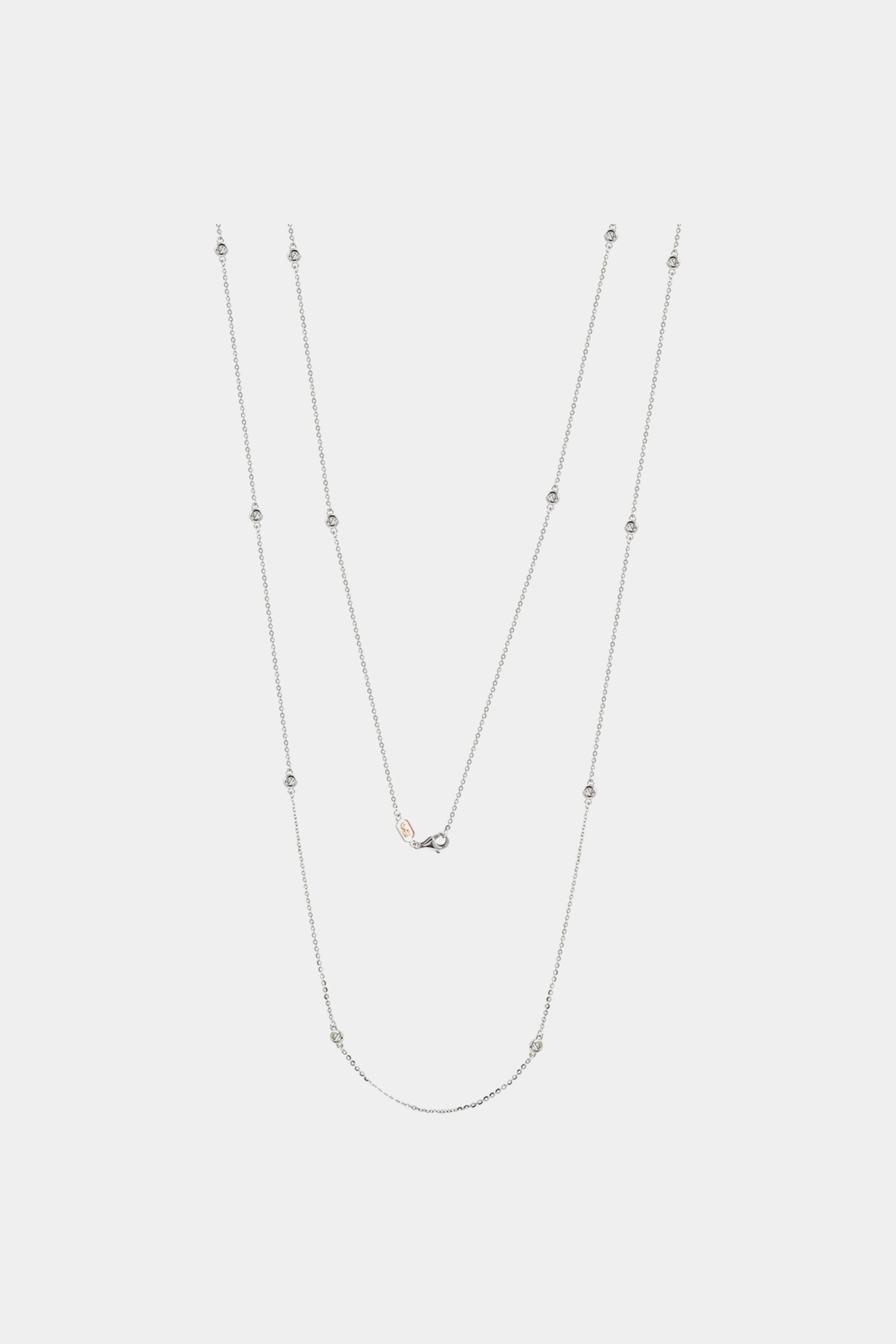 Station Diamond Necklace sold by Lord & Taylor product image thumbnail 2