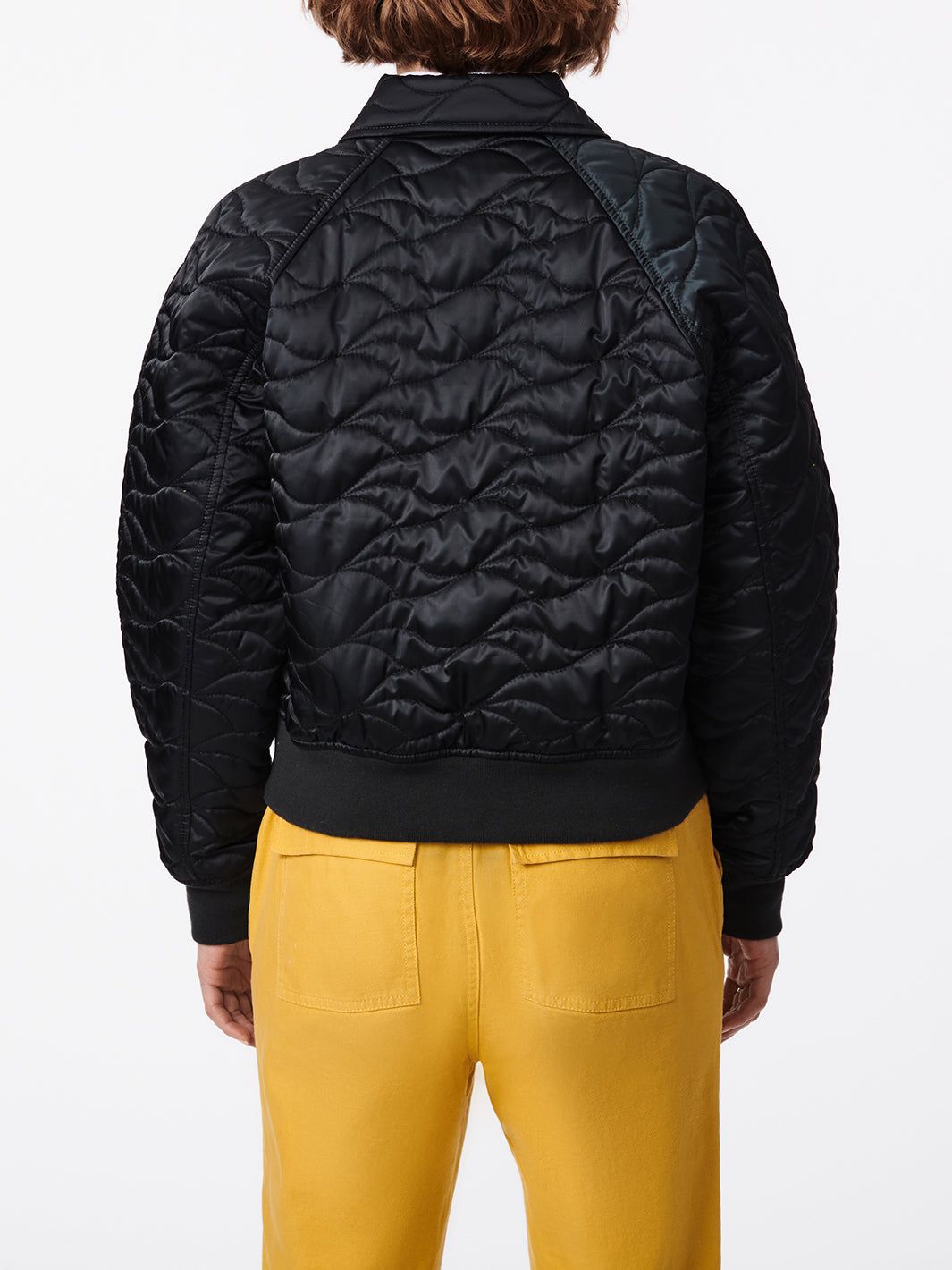 Cropped Bomber Liner Jacket sold by Lord & Taylor product image thumbnail 5