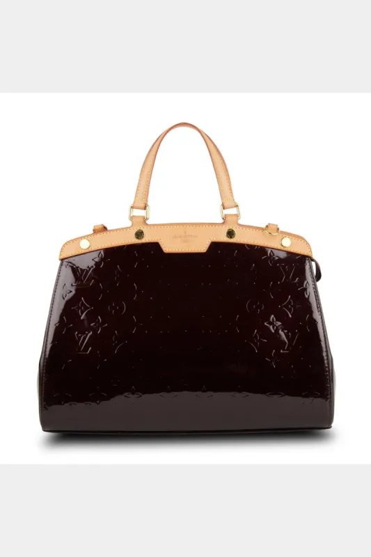 Brea No Strap MM Monogram Vernis Shoulder Bag sold by Lord & Taylor