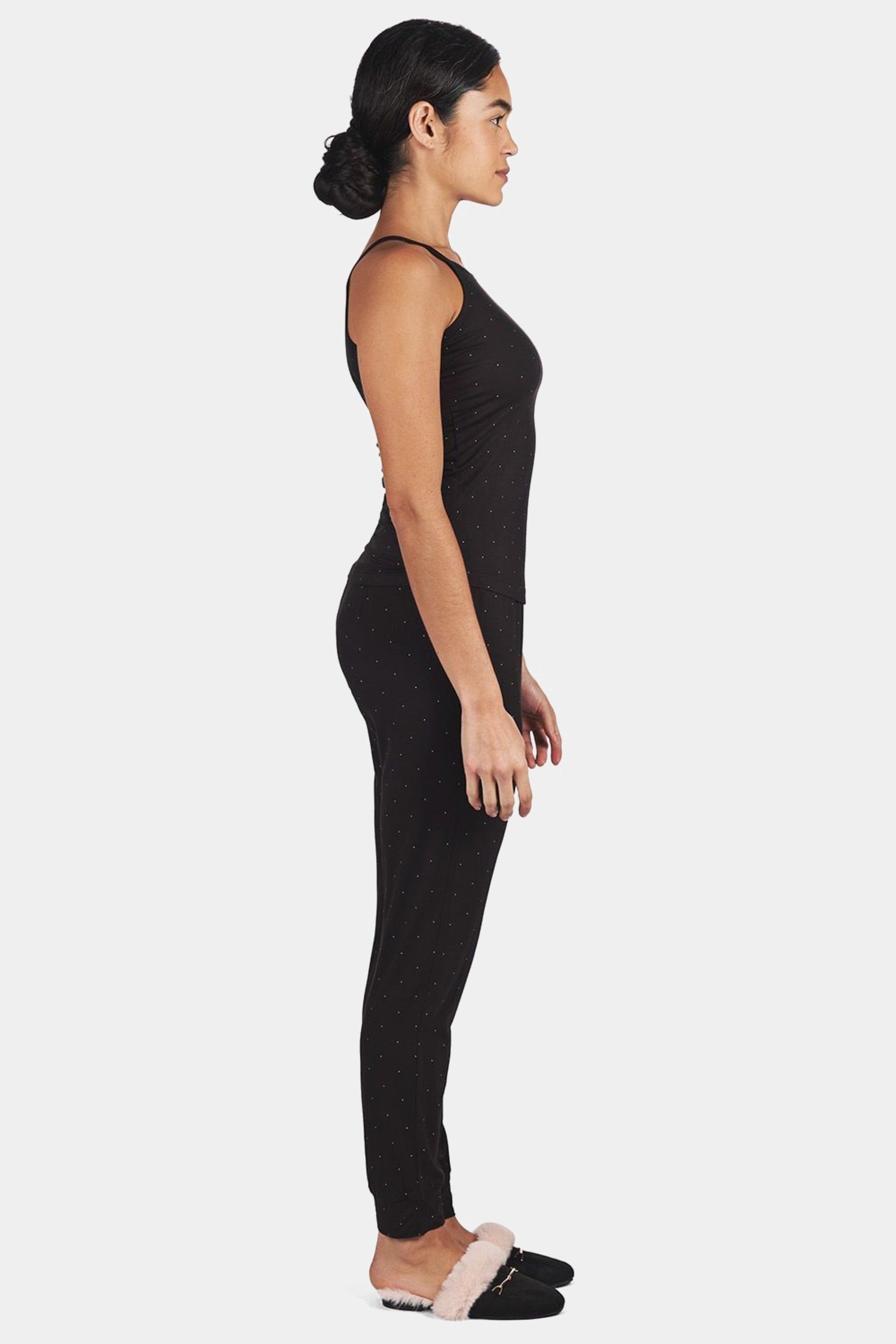 Polka Dot Bamboo Tank Top sold by Lord & Taylor