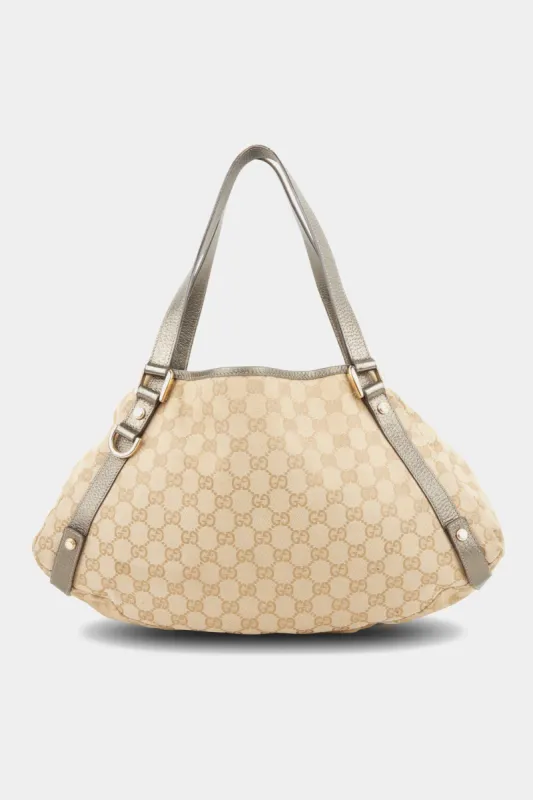 Abbey GG Canvas Tote Bag sold by Lord & Taylor