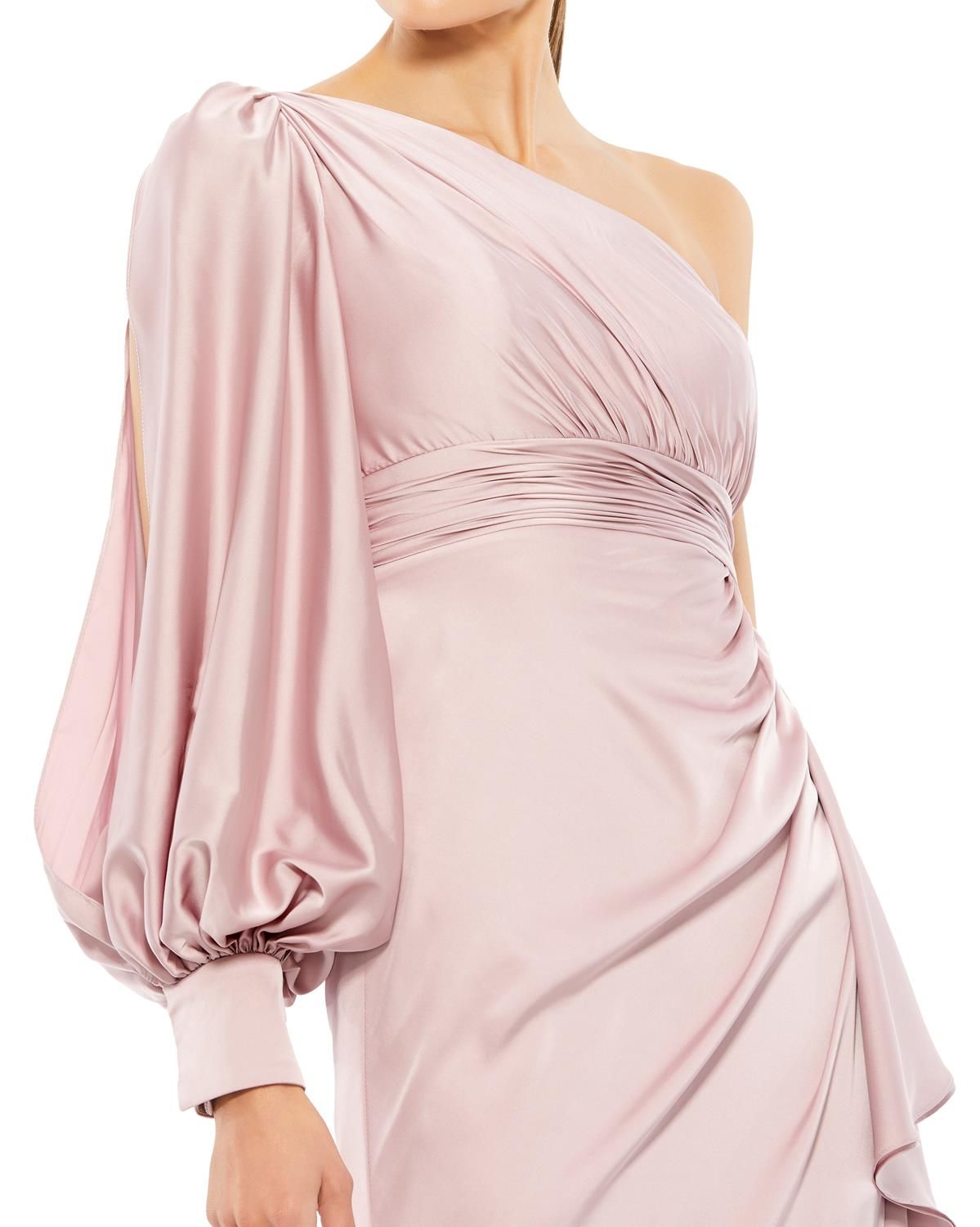 Satin Wrap Gown sold by Lord & Taylor product image thumbnail 3