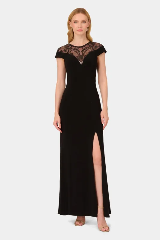 Beaded Jersey Gown sold by Lord & Taylor