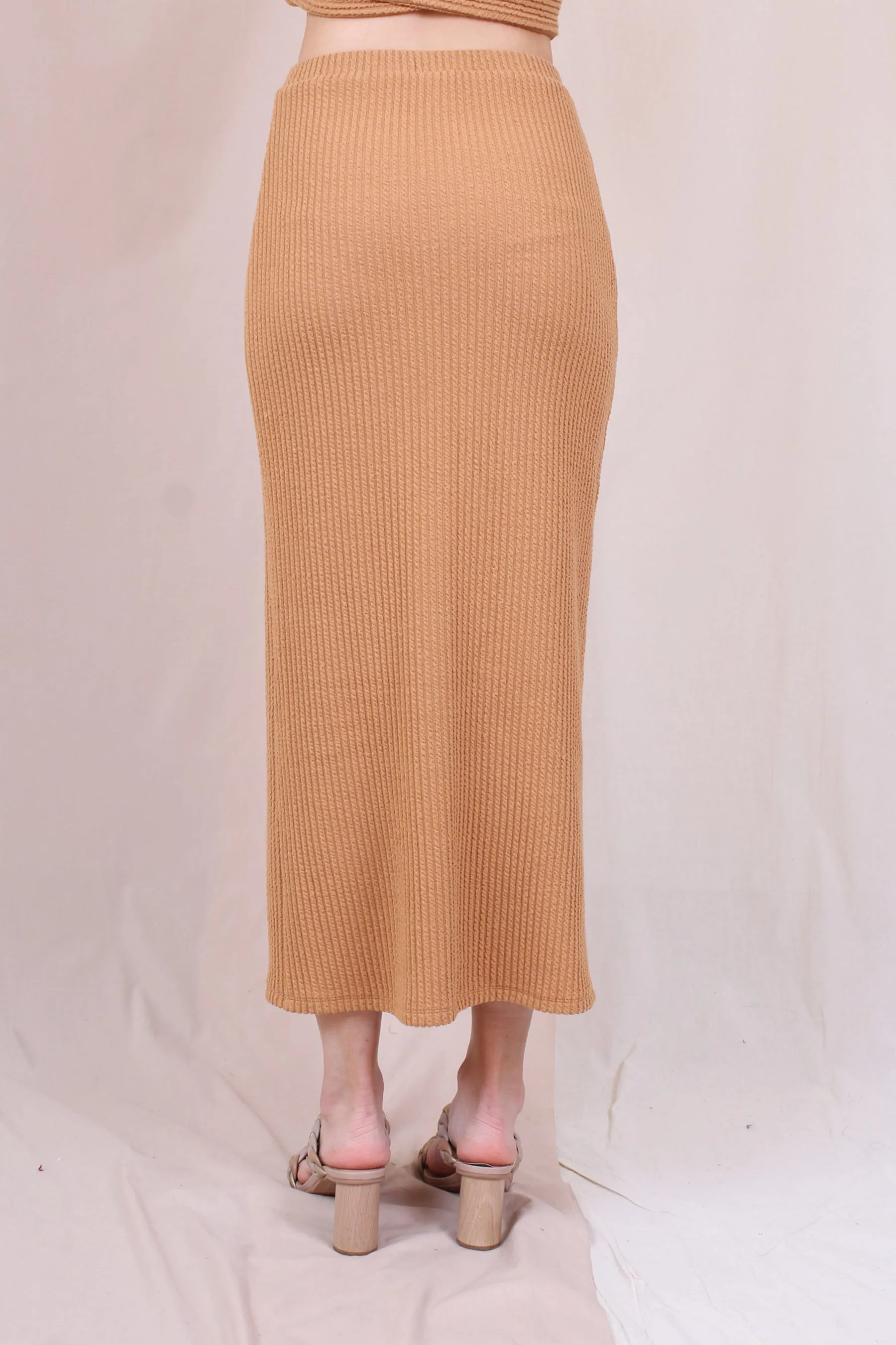 ELASTIC WAIST MAXI SKIRT sold by Lord & Taylor product image thumbnail 2