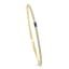 14K Gold Sapphire, Baguette & Diamond Flexible Bangle sold by Lord & Taylor product image thumbnail 4
