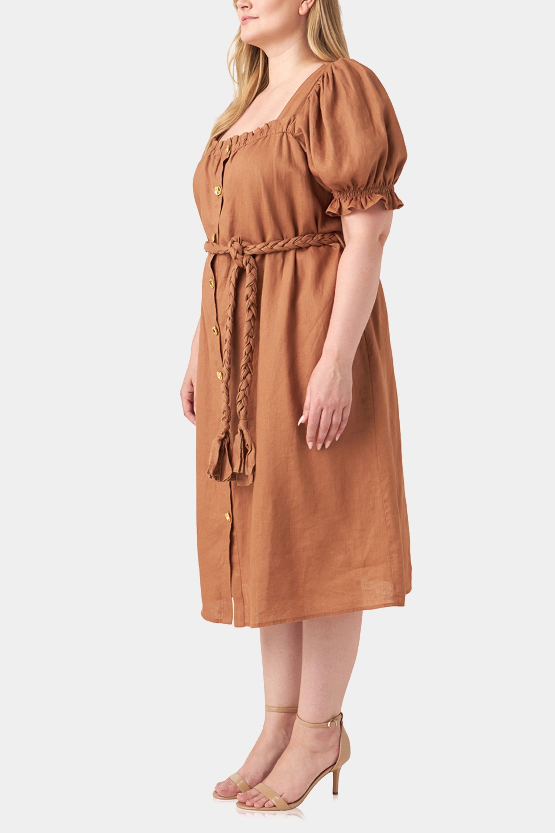 Linen Tie Dress sold by Lord & Taylor product image thumbnail 5