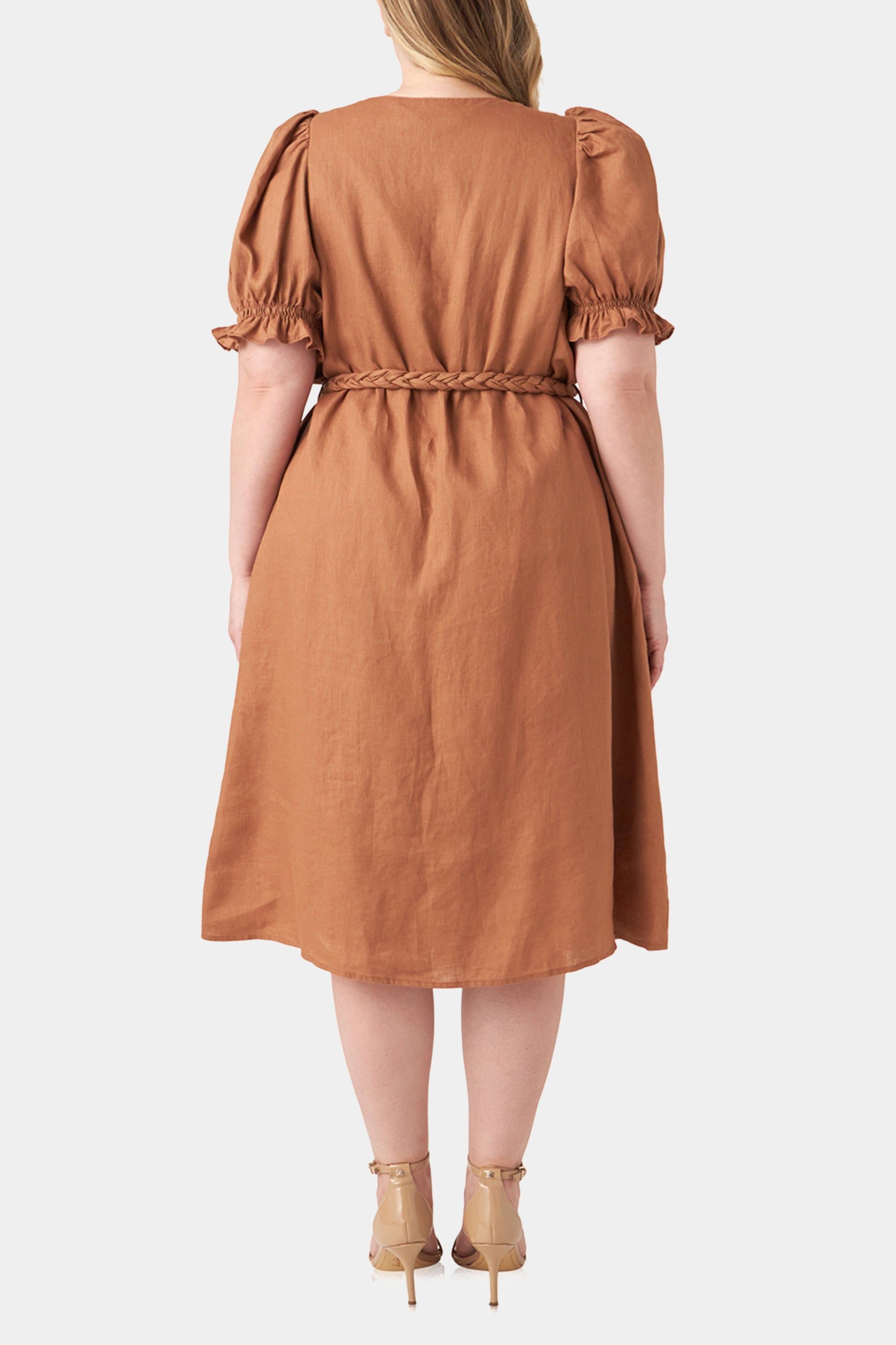 Linen Tie Dress sold by Lord & Taylor product image thumbnail 2