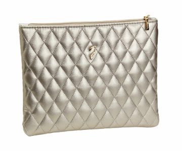 Quilted Cosmetic Bag - Large sold by Lord & Taylor